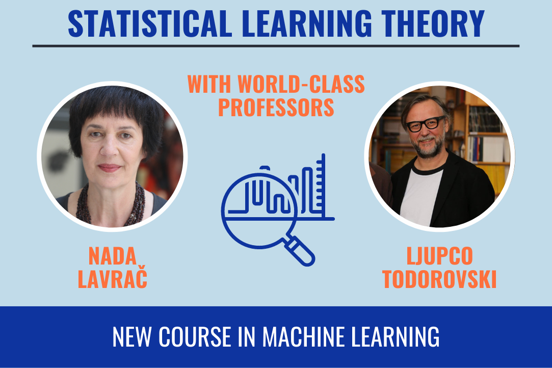 A new course at MASNA - &quot;Statistical Learning Theory&quot; with world-class professors