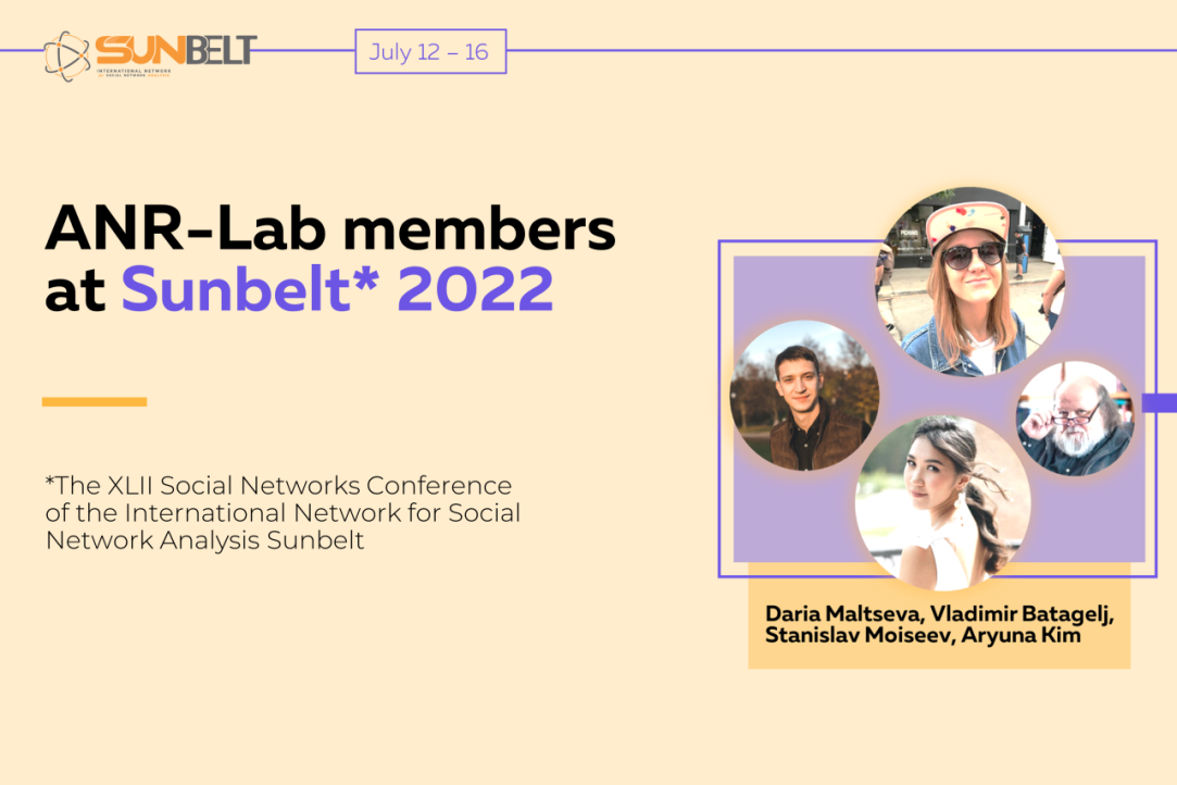 Сотрудники ANR-Lab на Sunbelt 2022