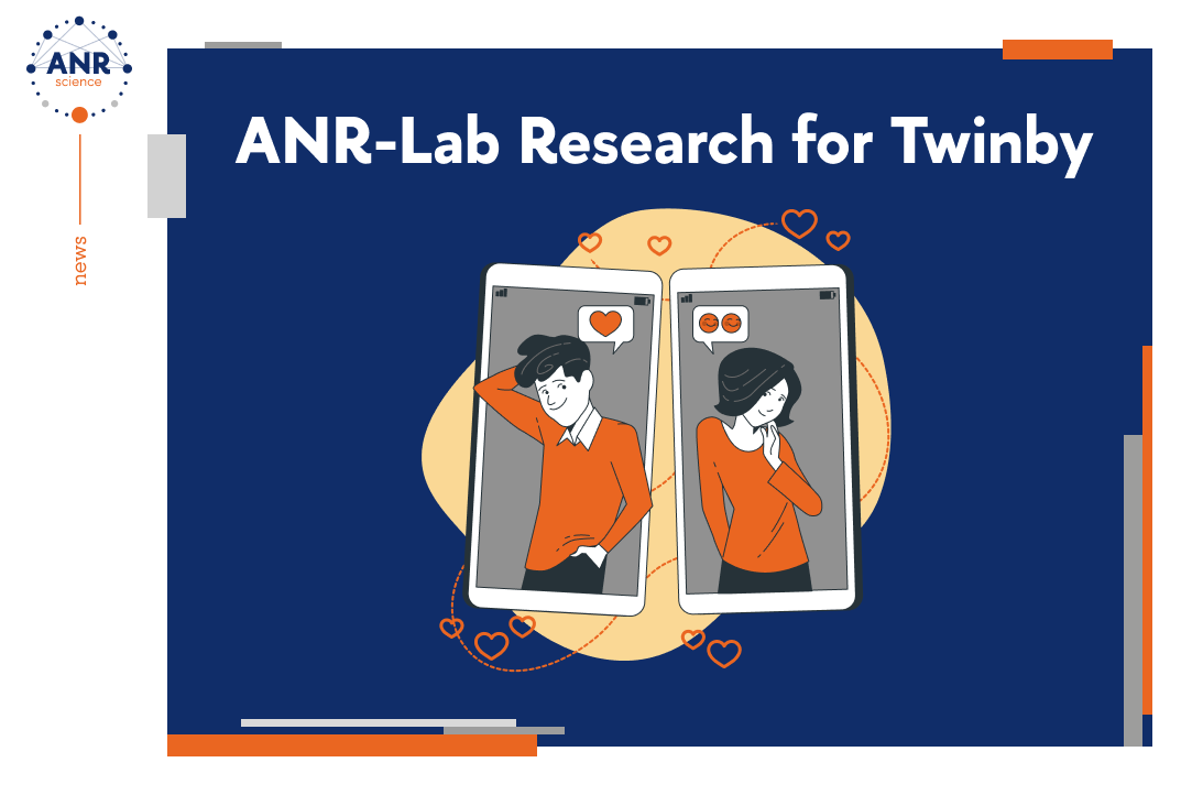Illustration for news: ANR-Lab Conducted Commercial Research for New Twinby Dating App