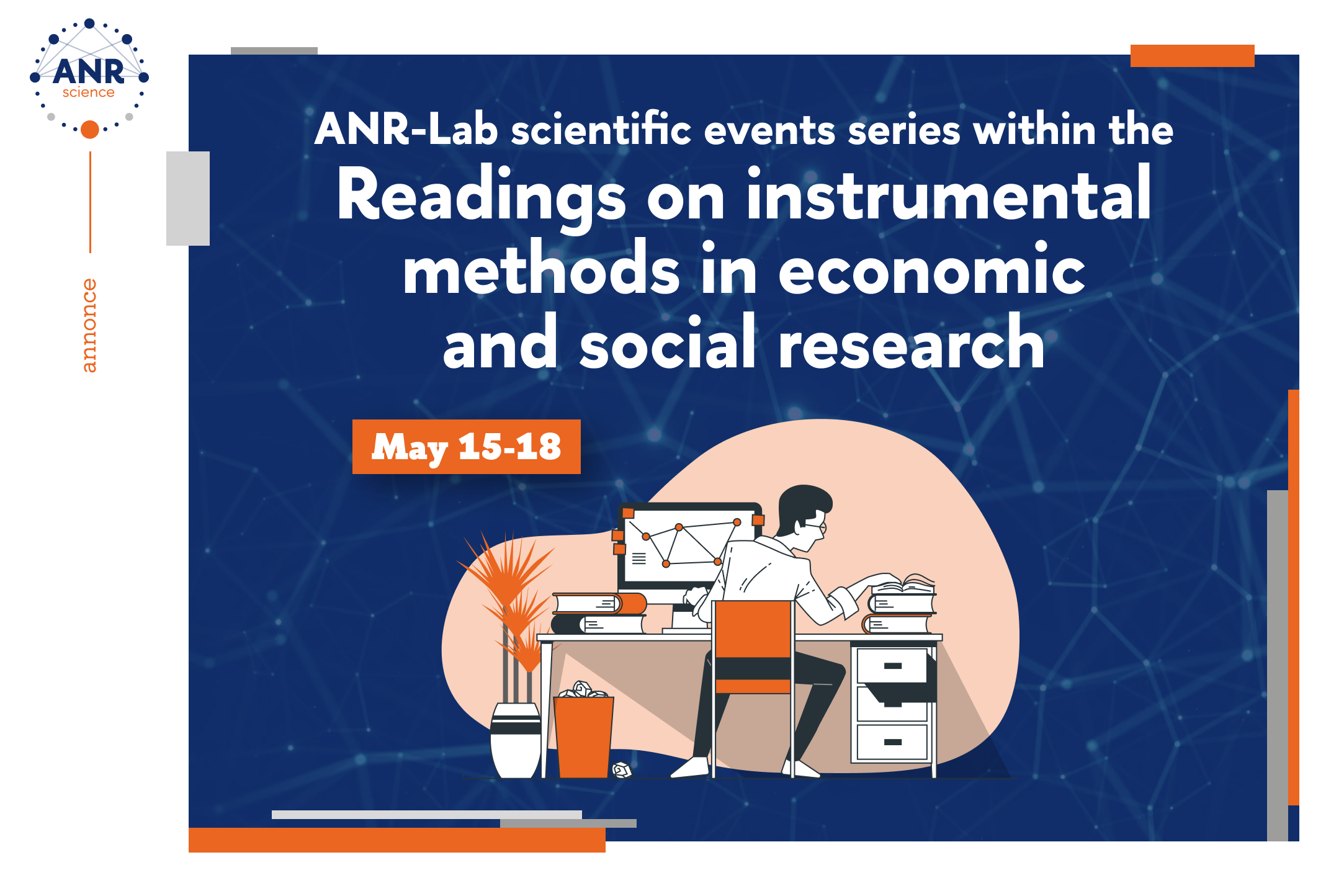 Серия научных мероприятий ANR-Lab в рамках Чтений по инструментальным  методам в экономических и социальных исследованиях — Мероприятия —  Международная лаборатория прикладного сетевого анализа — Национальный  исследовательский университет «Высшая школа ...