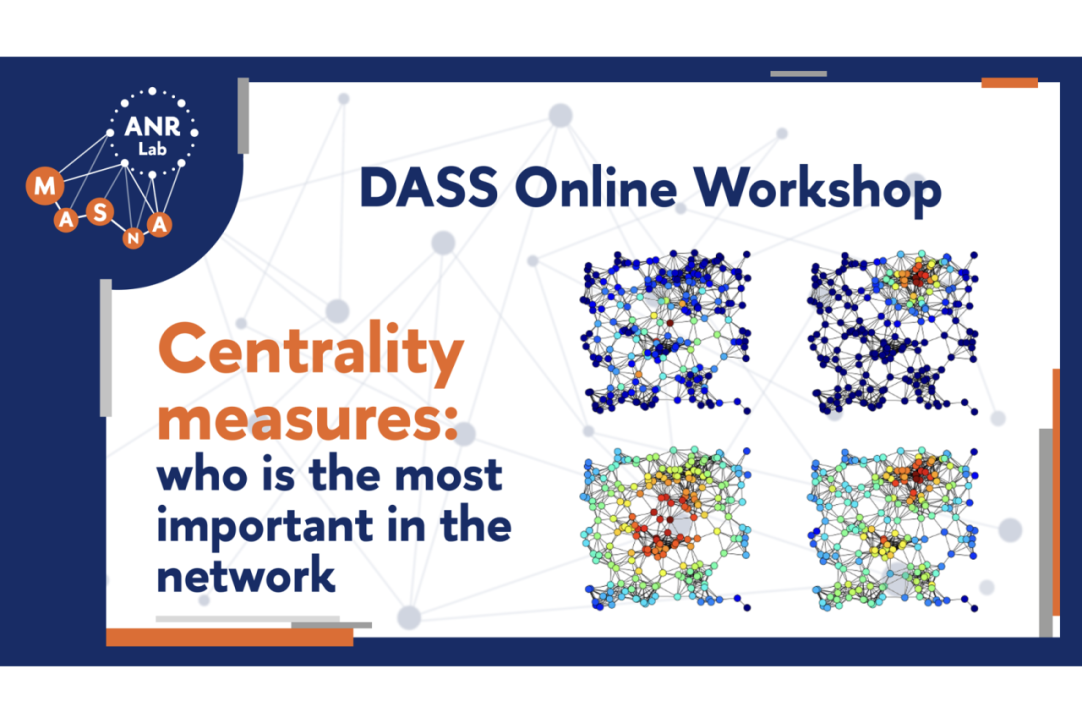 Illustration for news: Workshop 'Centrality measures: who is the most important in the network'